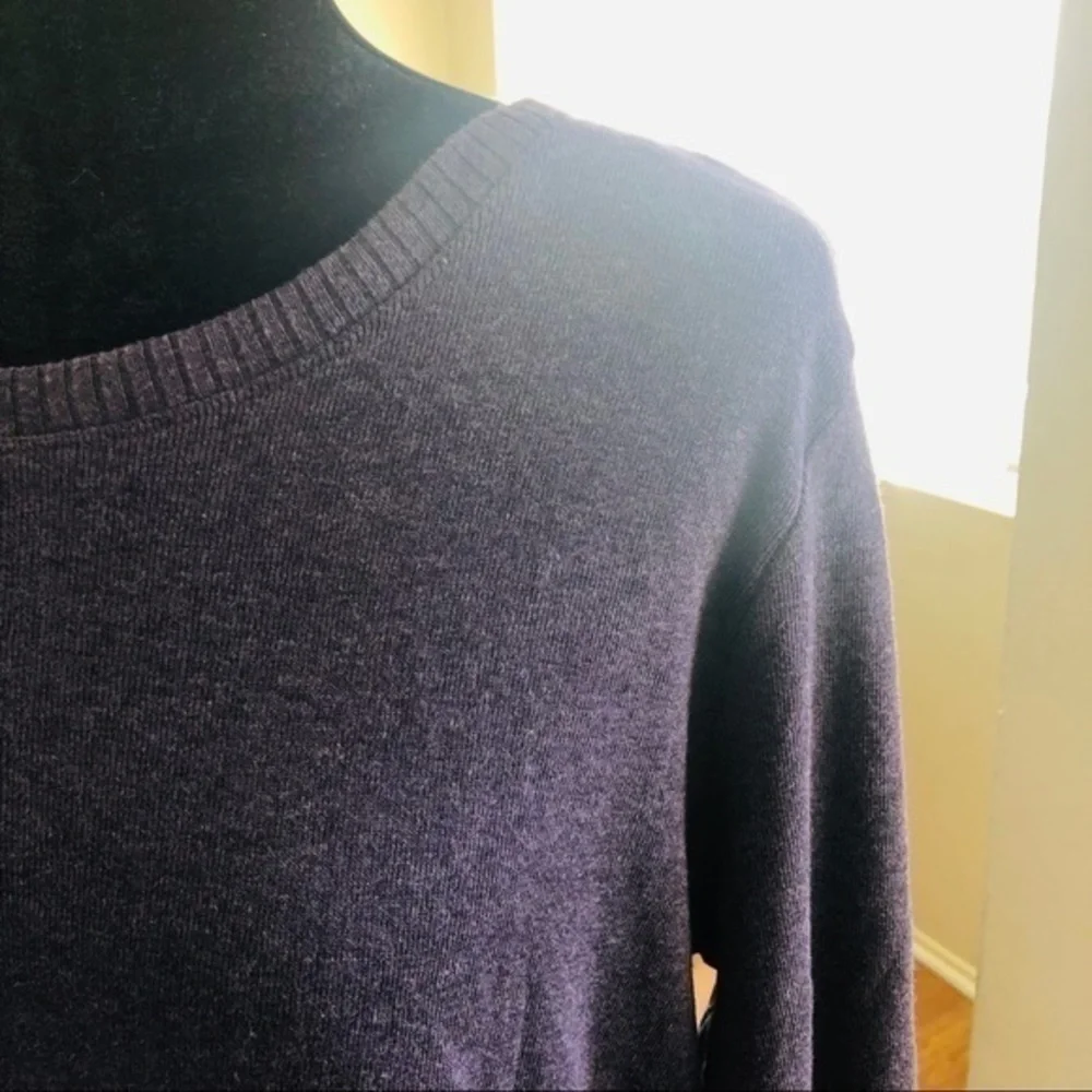New Women’s Syle & Co. Purple Sweater sz L